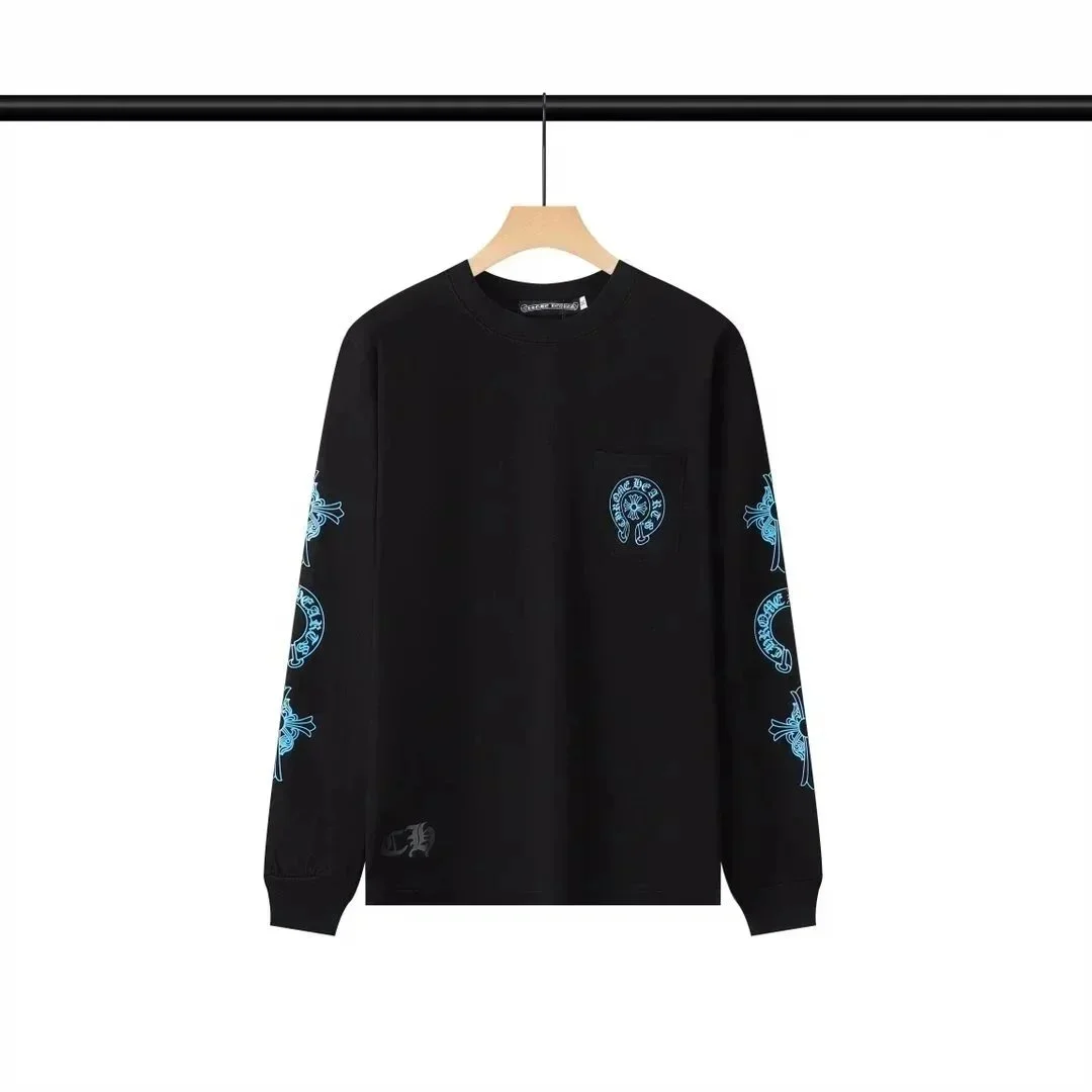 Chrome Hearts Chrome Hearts CH Cross Black Long Sleeve T-Shirt Black - 1