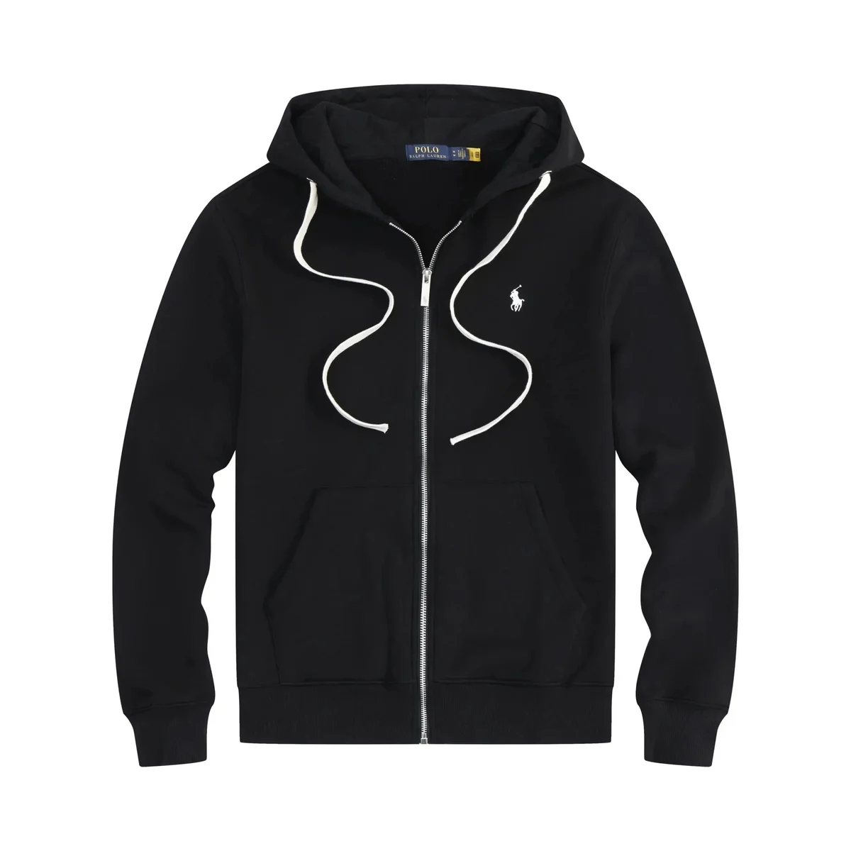Polo Ralph Lauren Polo Ralph Lauren Black Zip-Up Hoodie Black - 1