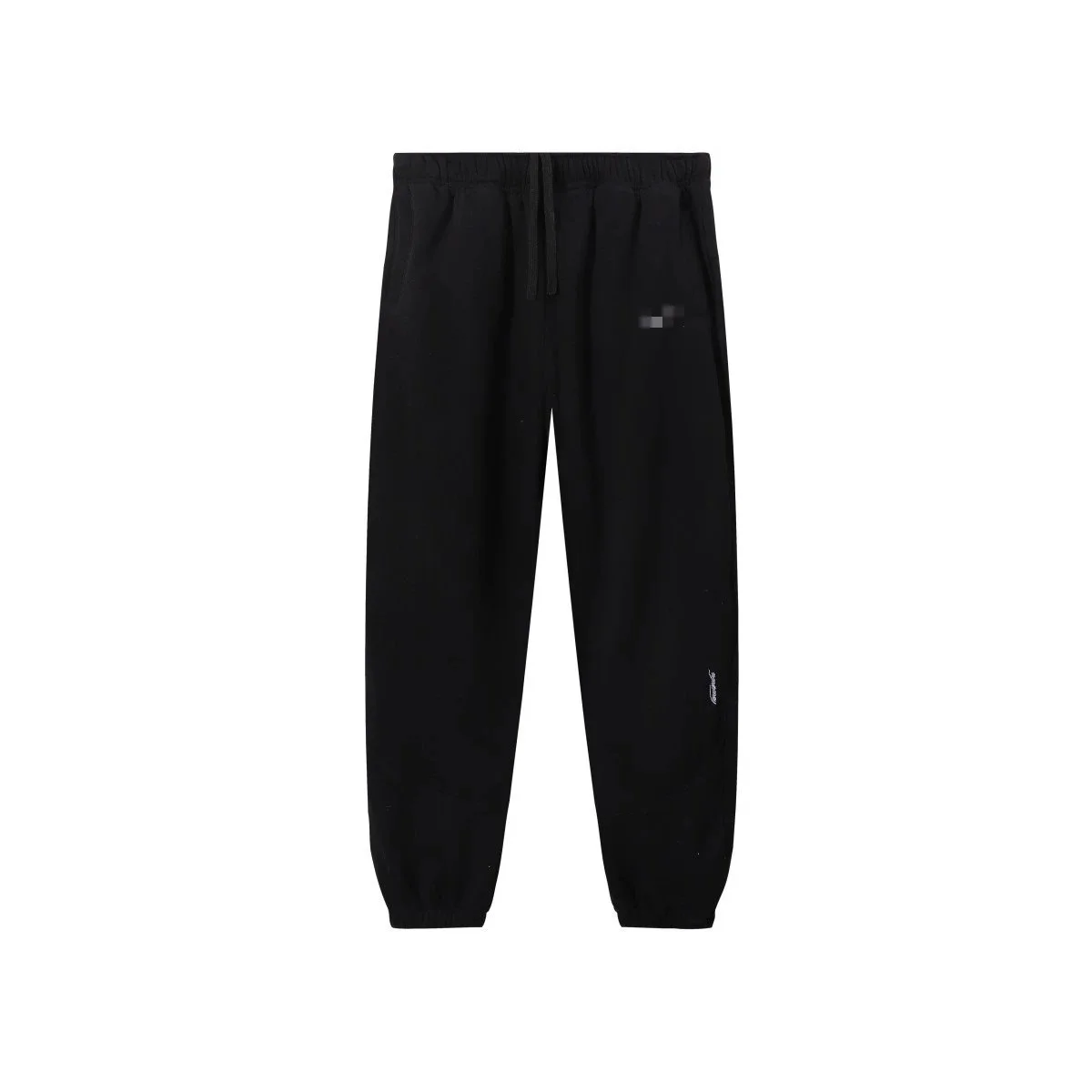 Other Black Solid Sweatpants Black - 1