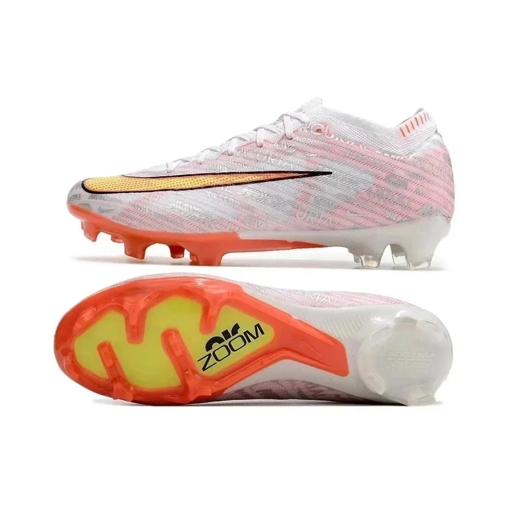 Nike Nike Mercurial White/Pink/Orange Soccer Cleat White