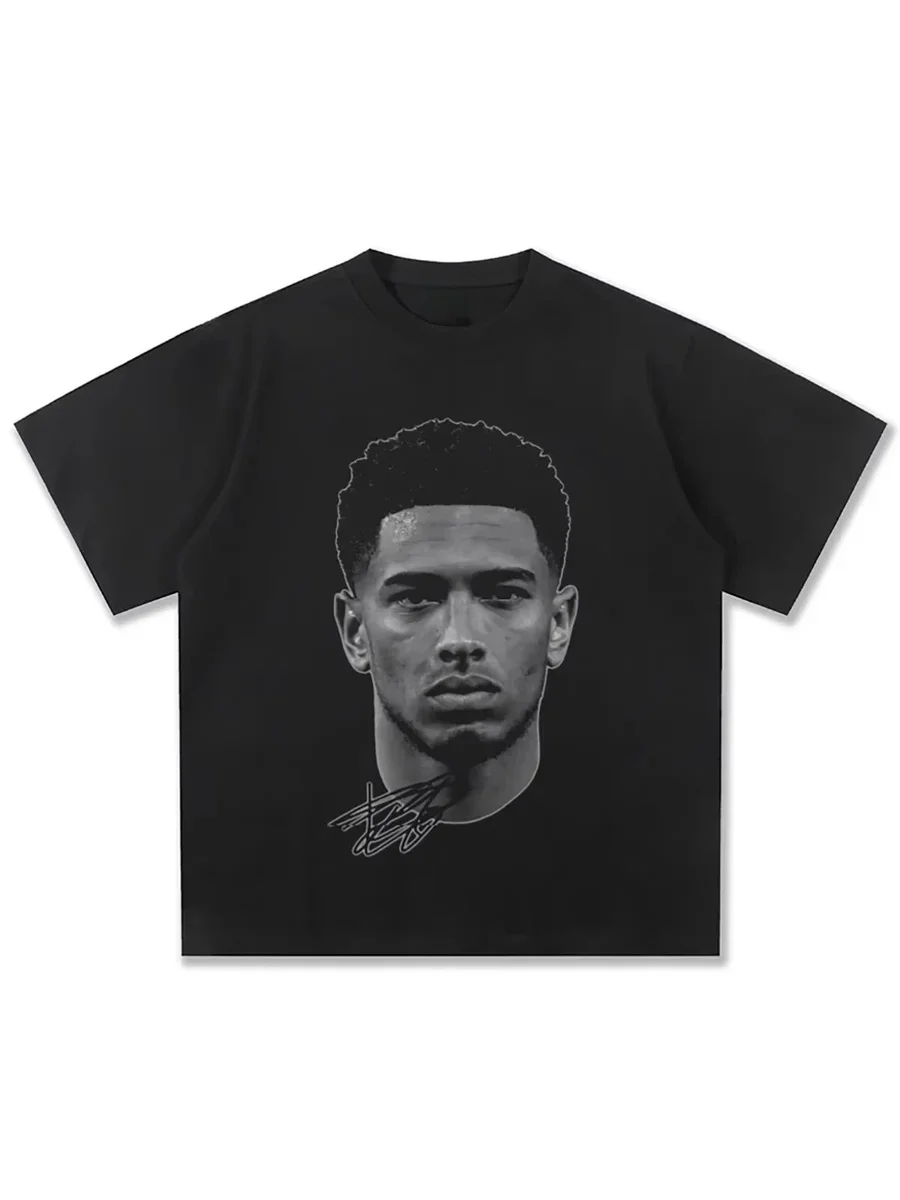 Other Black Graphic T-Shirt with Player Print Black - 1