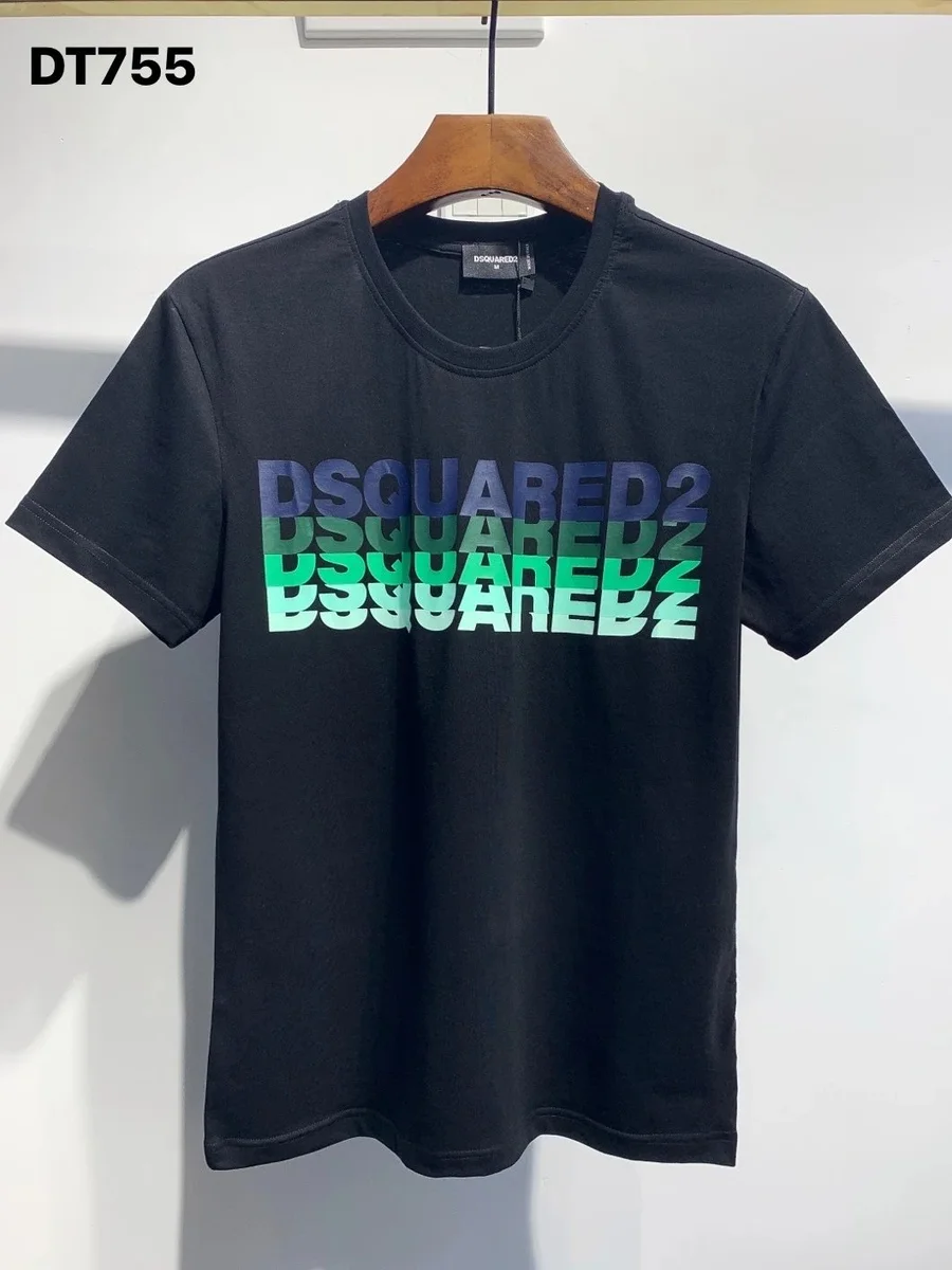 DSQUARED2 DSQUARED2 Repeat Logo 777 Black T-Shirt Black