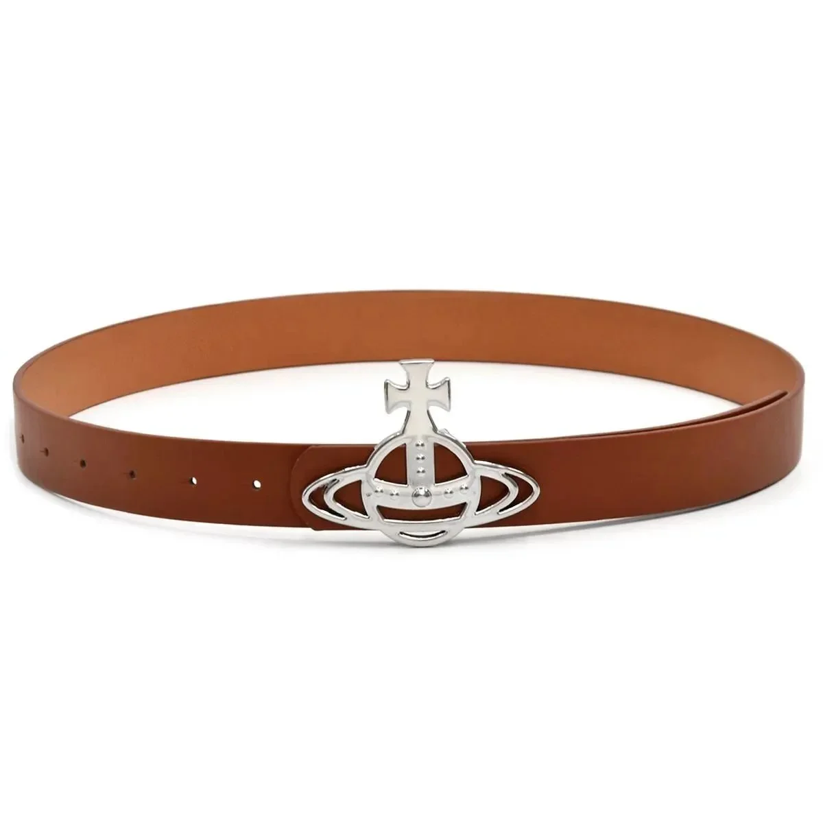 Vivienne Westwood Vivienne Westwood Orb Belt Tan Brown - 1