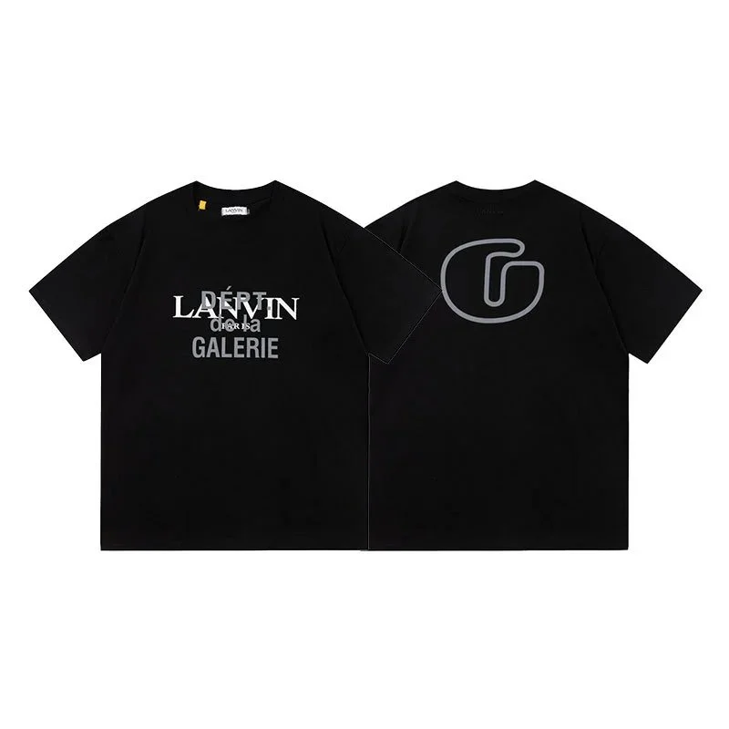 Lanvin Lanvin G128 Black T-Shirts Black - 1