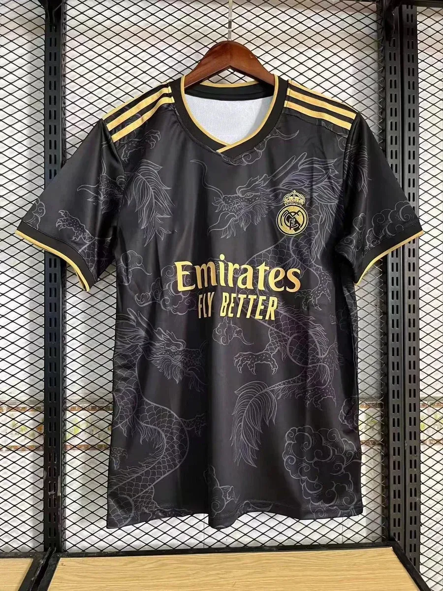 Adidas Adidas Real Madrid Special Edition Jersey Black/Gold Black - 1
