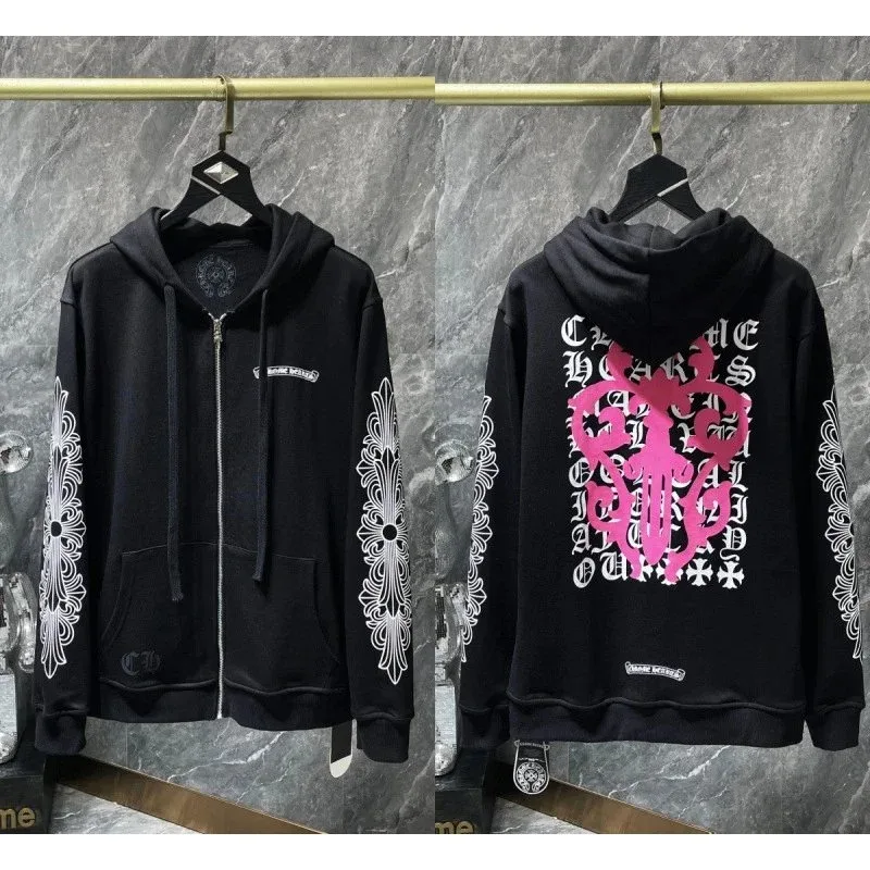 Chrome Hearts Chrome Hearts Floral Cross Black Hoodie Black