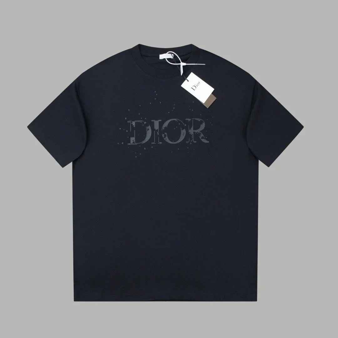 Dior Dior Classic Logo Black T-Shirt Black - 1