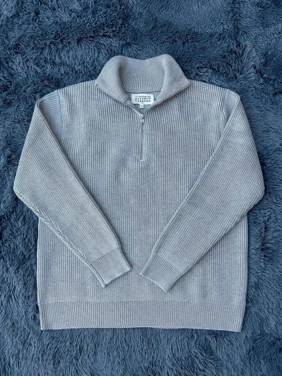 Maison Mihara Yasuhiro Maison Mihara Yasuhiro MMY Blakey Silver Grey Sweater Silver - 1