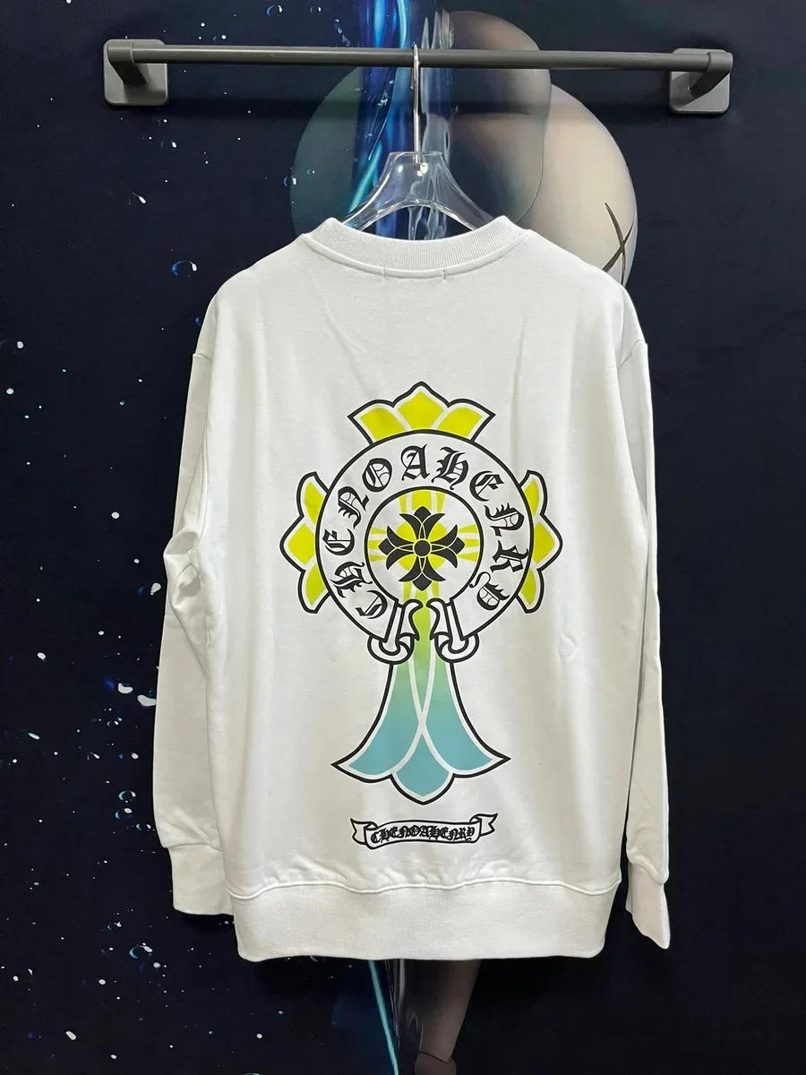 Saint Tears Saint Tears White Graphic Sweatshirt White