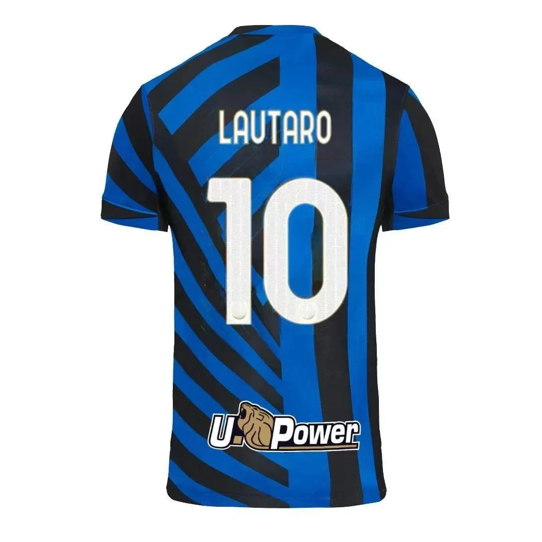 Other Inter Milan Lautaro 10 Home Jersey Blue Black Blue - 1