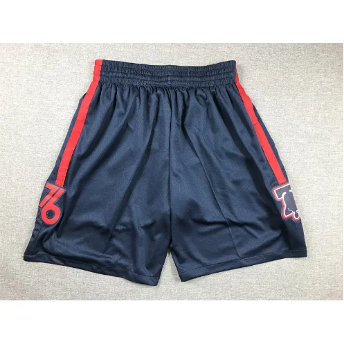 Other Navy Red Side Stripe Basketball Shorts Navy - 1