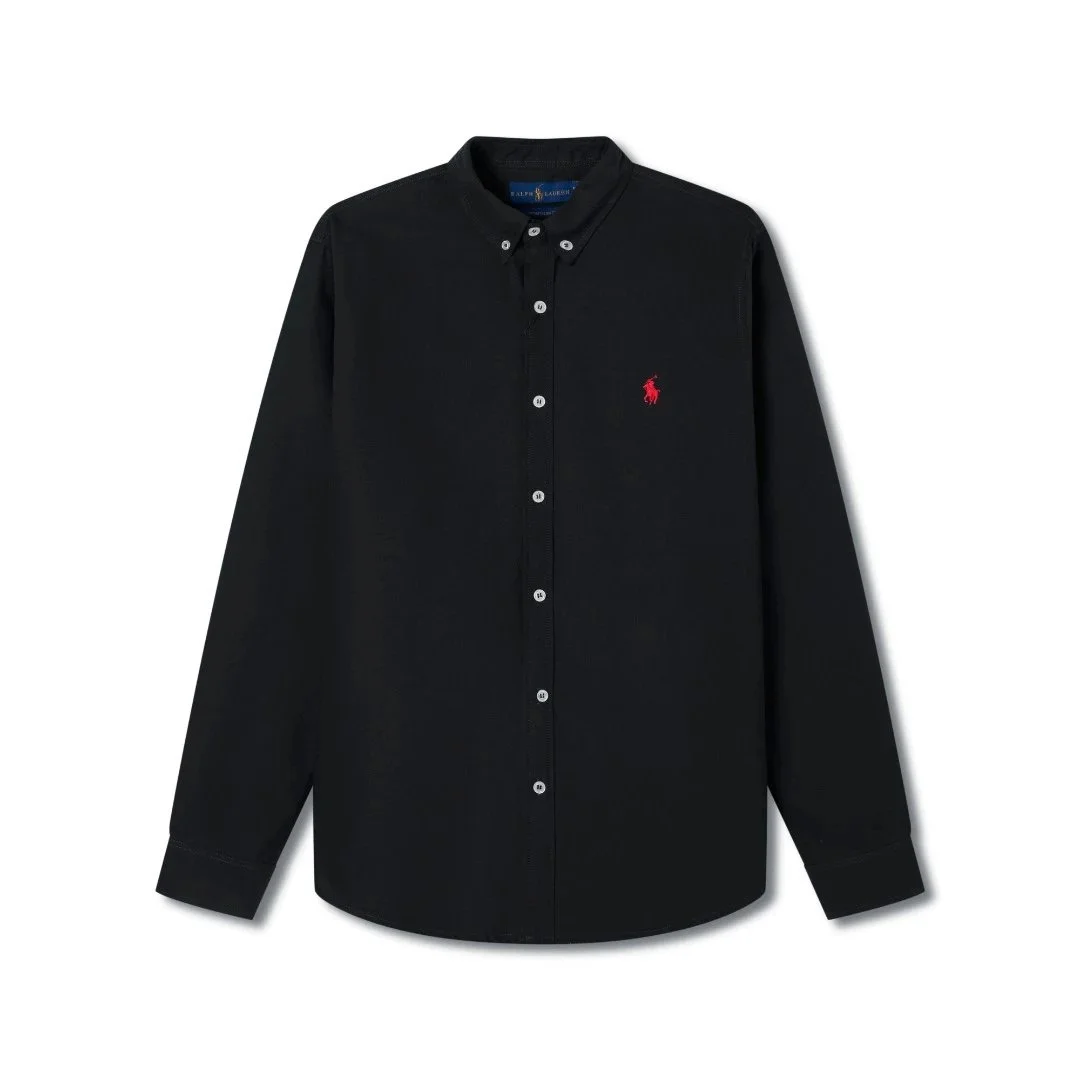 Polo Ralph Lauren Polo Ralph Lauren Black Red Pony Shirt Black - 1