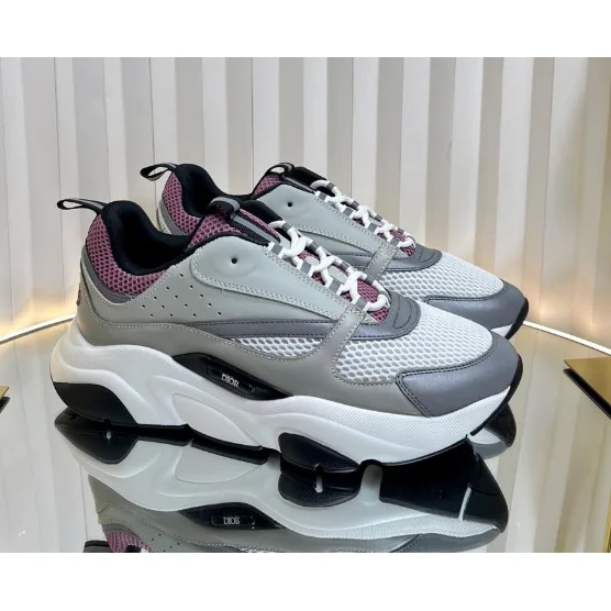 Dior Dior Lady Dior Grey/Pink Sneakers Grey - 1