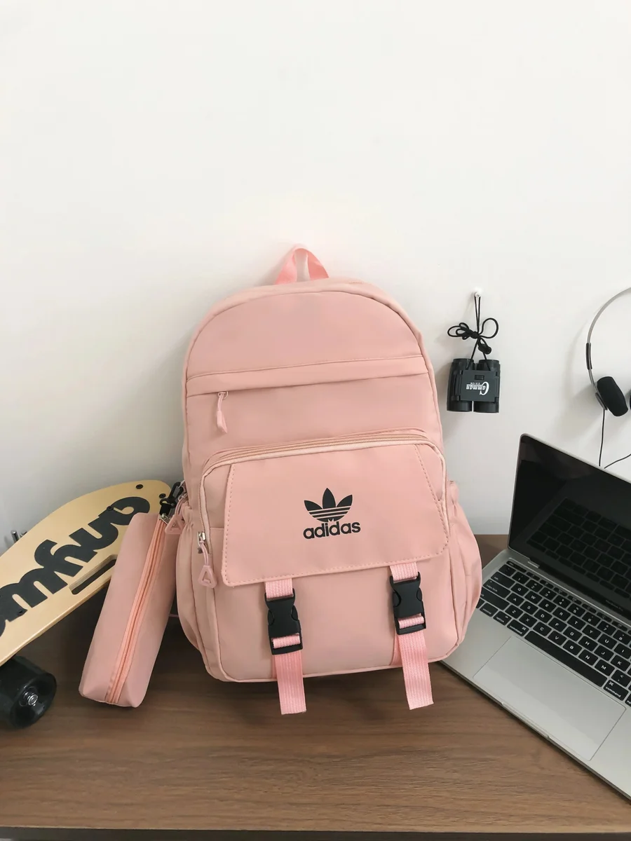 Adidas Adidas Pink Classic Backpack Pink - 1