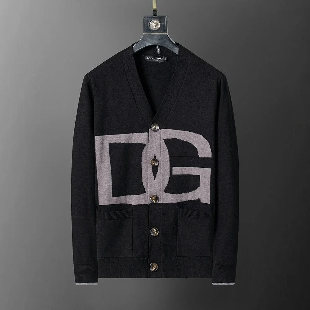 Dolce & Gabbana Dolce & Gabbana DG Logo Cardigan Black Black - 1