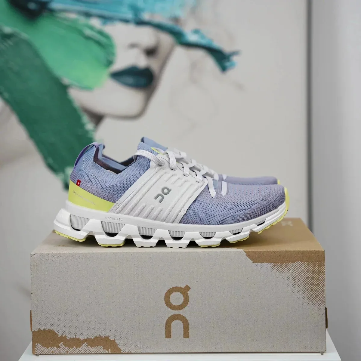 On Running On Running Cloud Lavender/Yellow Sneakers Purple - 1