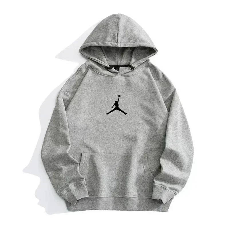 Nike Nike Air Jordan Grey Jumpman Hoodie Grey - 1