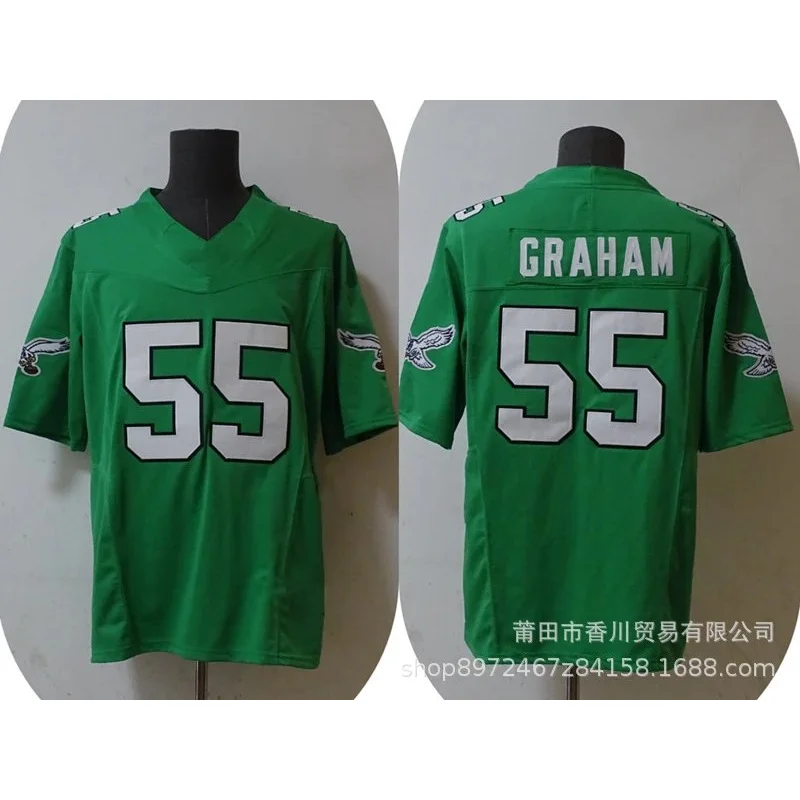 Other Philadelphia Eagles #55 Graham Green Jersey Green - 1