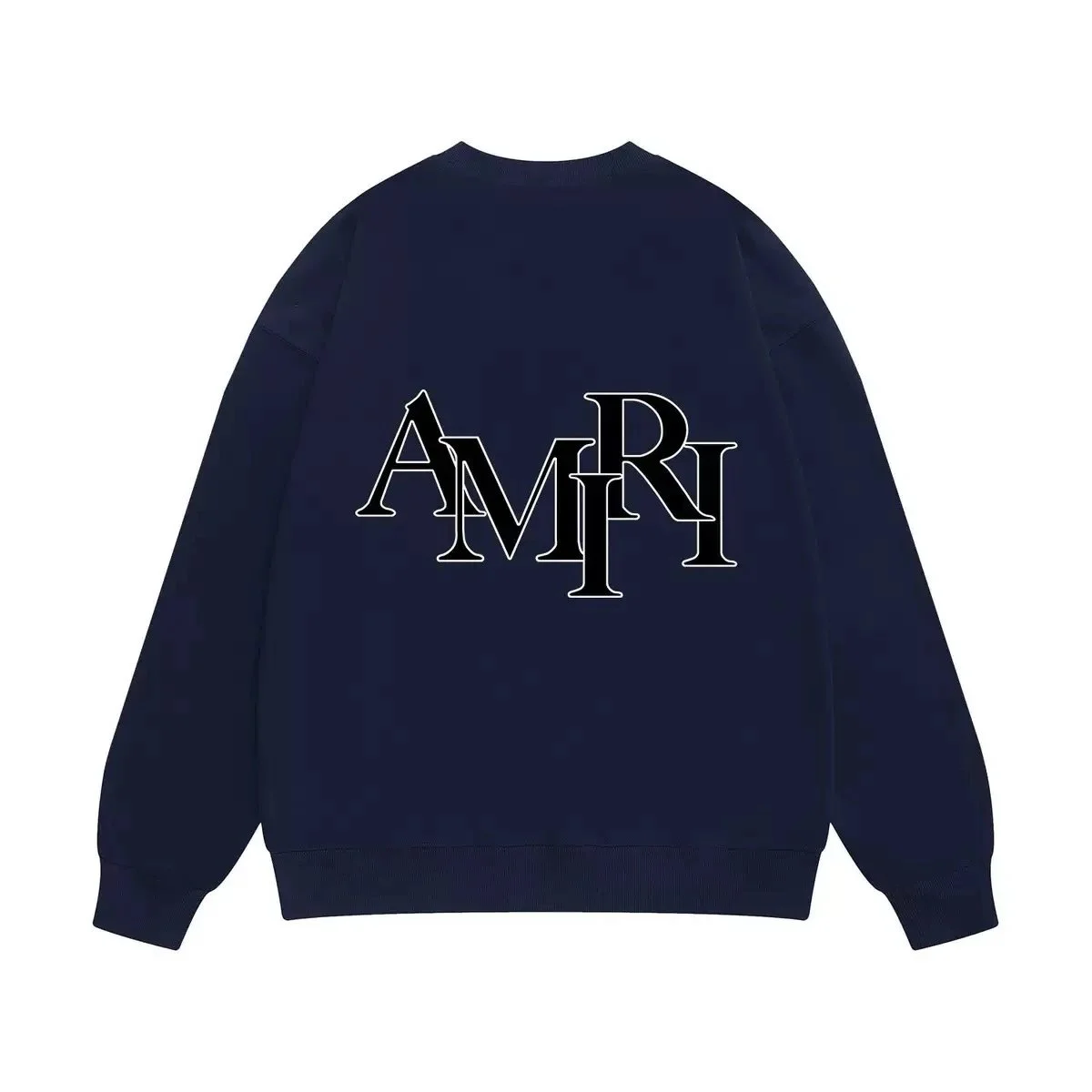 Amiri Amiri Classic Logo Navy Sweatshirt Navy - 1