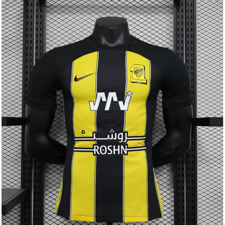 Nike Nike Roshn Club Black & Yellow Jersey Black - 1