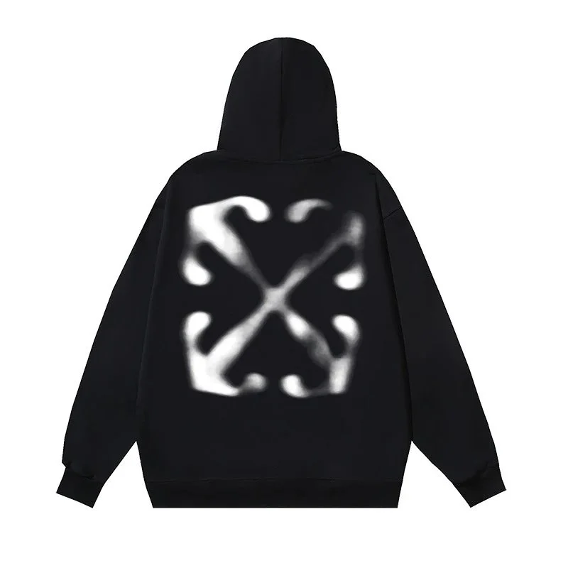 Off-White Off-White Arrow Black/White Hoodie Black - 1