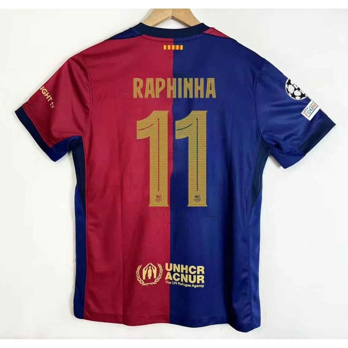 Nike Nike Raphinha 11 Home Jersey Barcelona Football Shirt Blue - 1