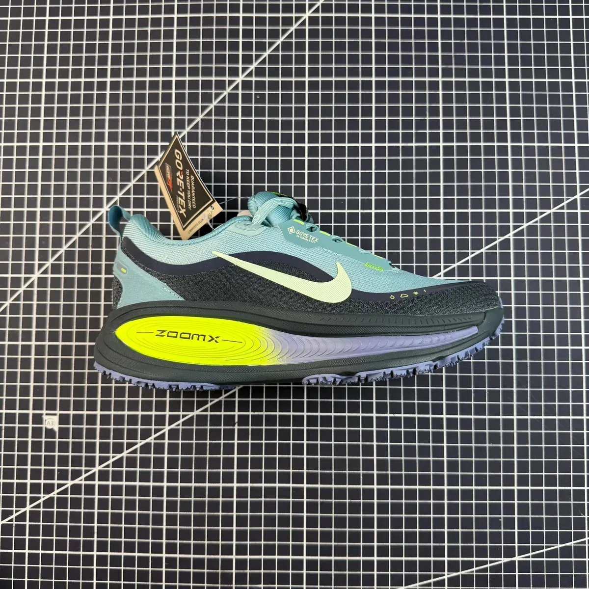 Nike Nike Vomero 18 Teal/Neon Yellow Running Sneakers Blue