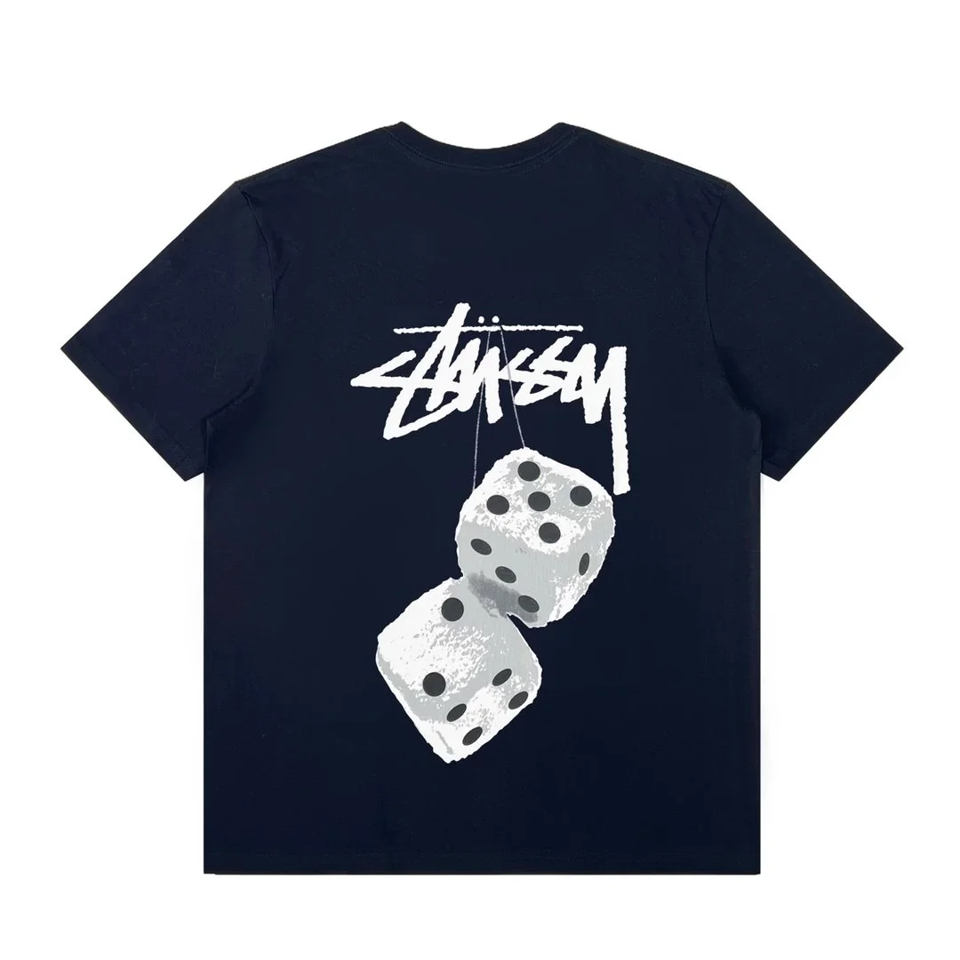 Stussy Stussy Dice T-Shirt Black/White T-Shirt Black - 1