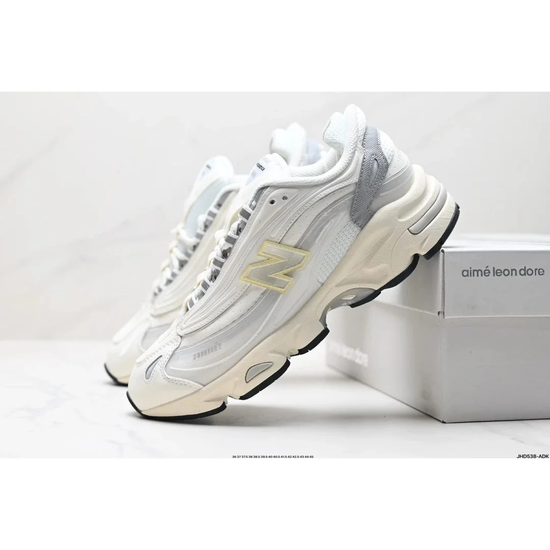 Aimé Leon Dore Aimé Leon Dore JHD538 White & Yellow Sneakers White - 1