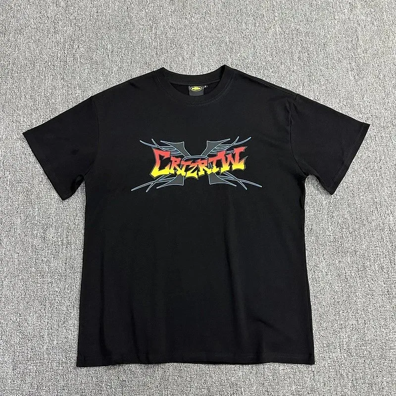 Other Crew Black 'CRW' Graphic T-Shirt Black - 1