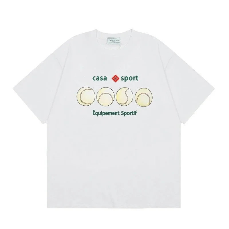 Other Casa Sport White Tennis Graphic T-Shirt White - 1