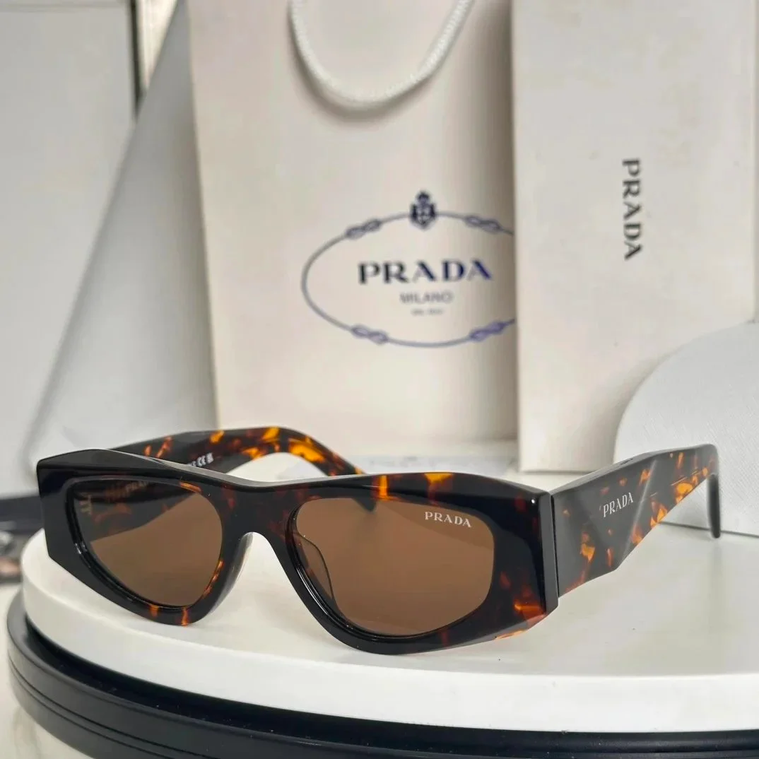 Prada Prada Sunglasses Tortoiseshell Sunglasses Brown