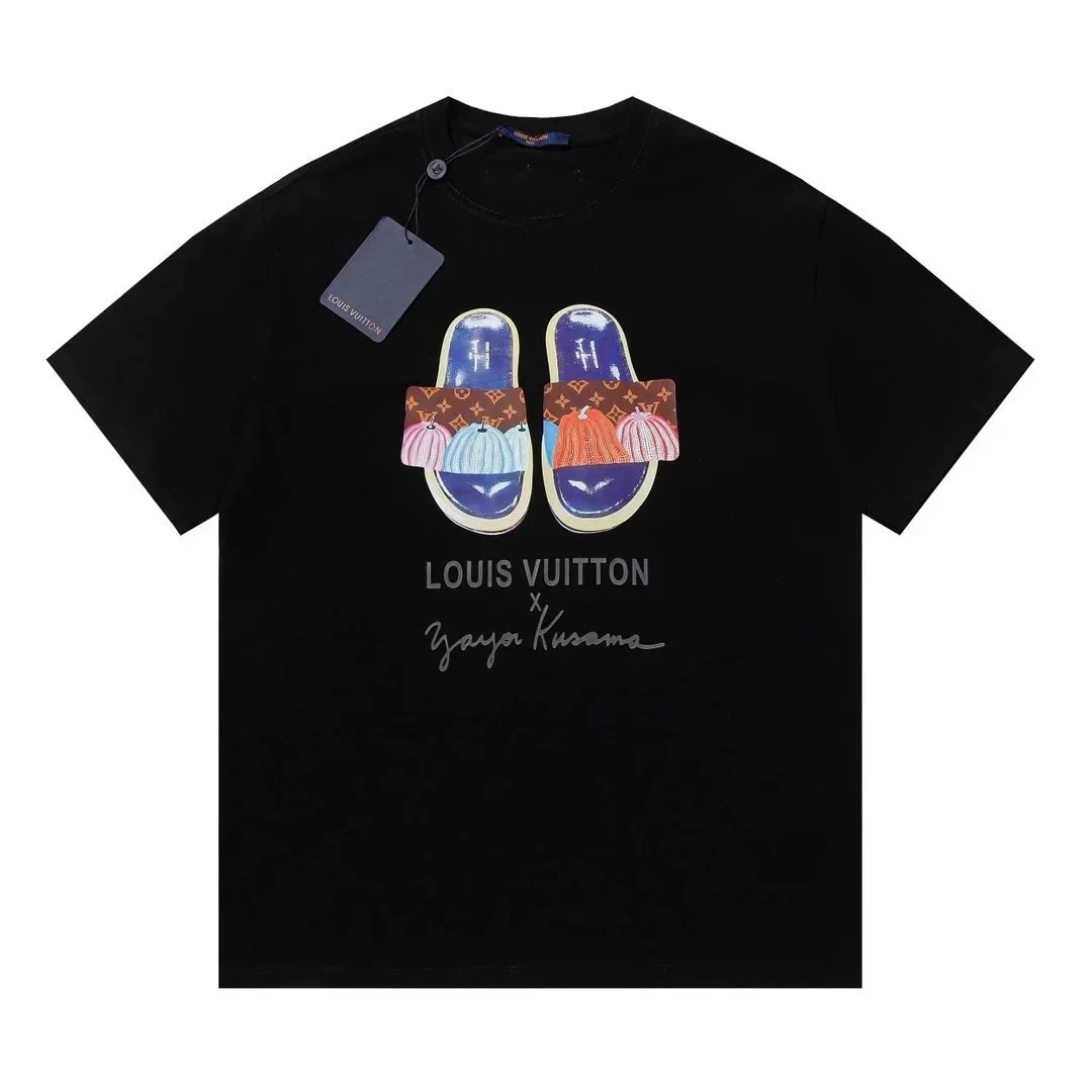 Louis Vuitton Louis Vuitton x Yajiro Kusama Black Graphic T-Shirt Black