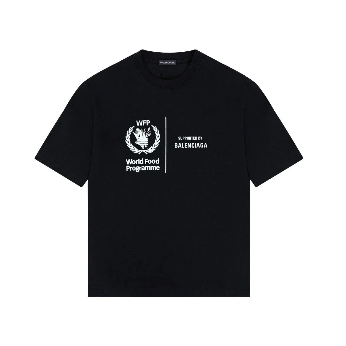 Balenciaga Balenciaga WFP Supported Black T-Shirt Black - 1