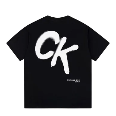 Calvin Klein Calvin Klein Black/White Logo T-Shirt Black - 1