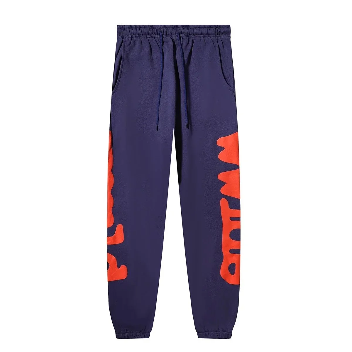 A Bathing Ape A Bathing Ape Sweatpants Navy/Orange Navy - 1