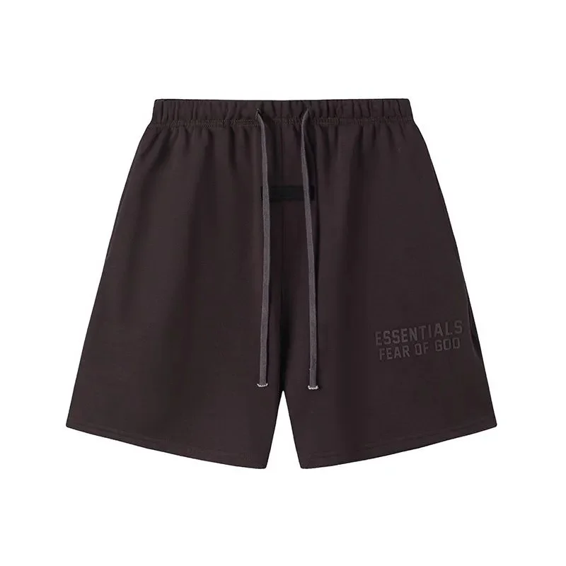 Fear of God Fear of God Essentials Dark Brown Shorts Brown - 1
