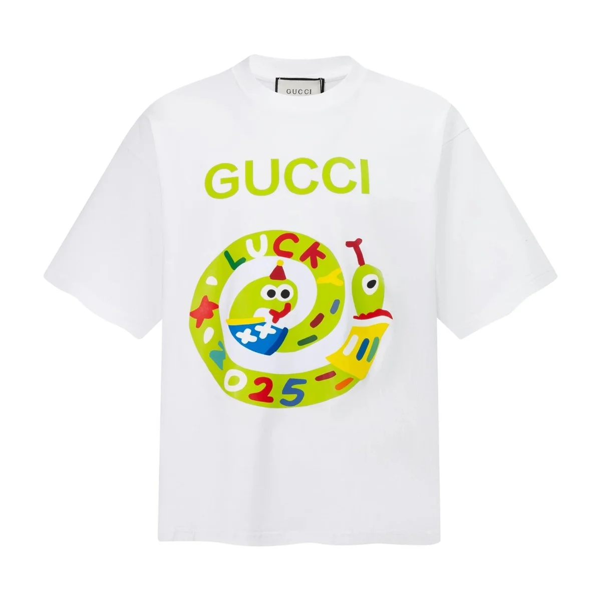 Gucci Gucci Luck 025 White T-Shirt White - 1