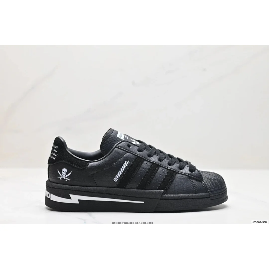 Adidas Adidas Superstar Neighborhood Triple Black Sneakers Black - 1