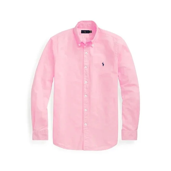 Polo Ralph Lauren Polo Ralph Lauren Classic Logo Pink Button-Up Shirt Pink - 1