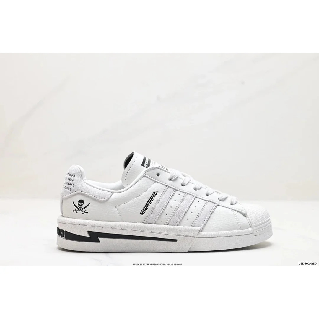 Adidas Adidas Superstar White/Black Sneakers White - 1