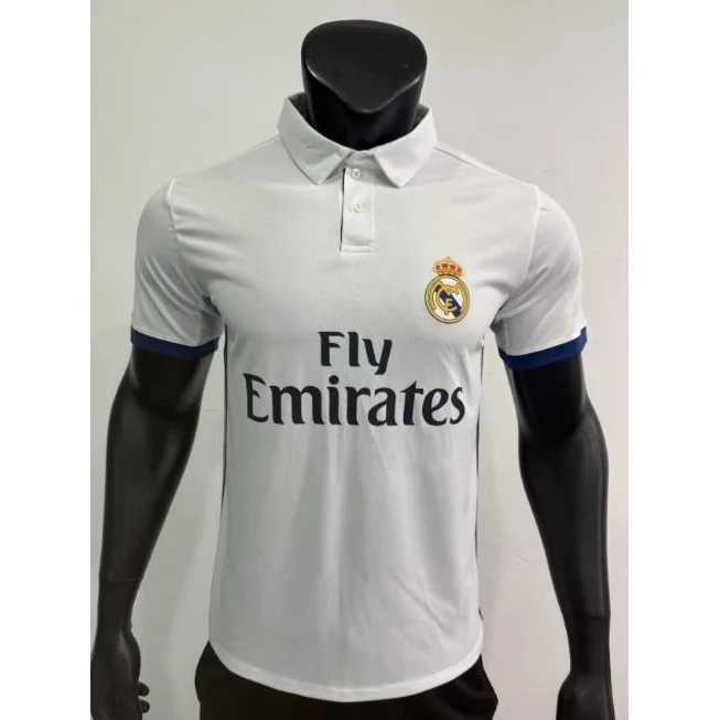 Other Real Madrid Home Jersey White 16-17 Polo Shirt White - 1