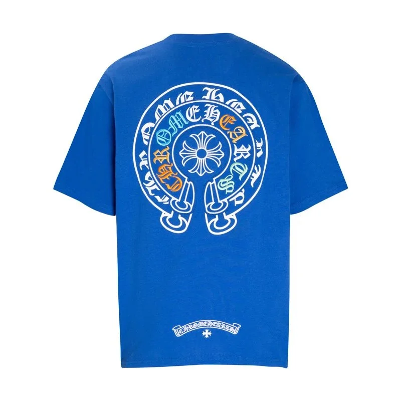 Chrome Hearts Chrome Hearts CH Cross Royal Blue T-Shirt Blue - 1