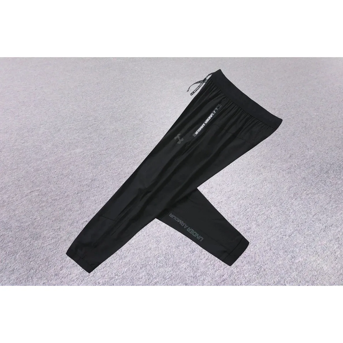 Under Armour Under Armour Black Solid Sweatpants Black - 1