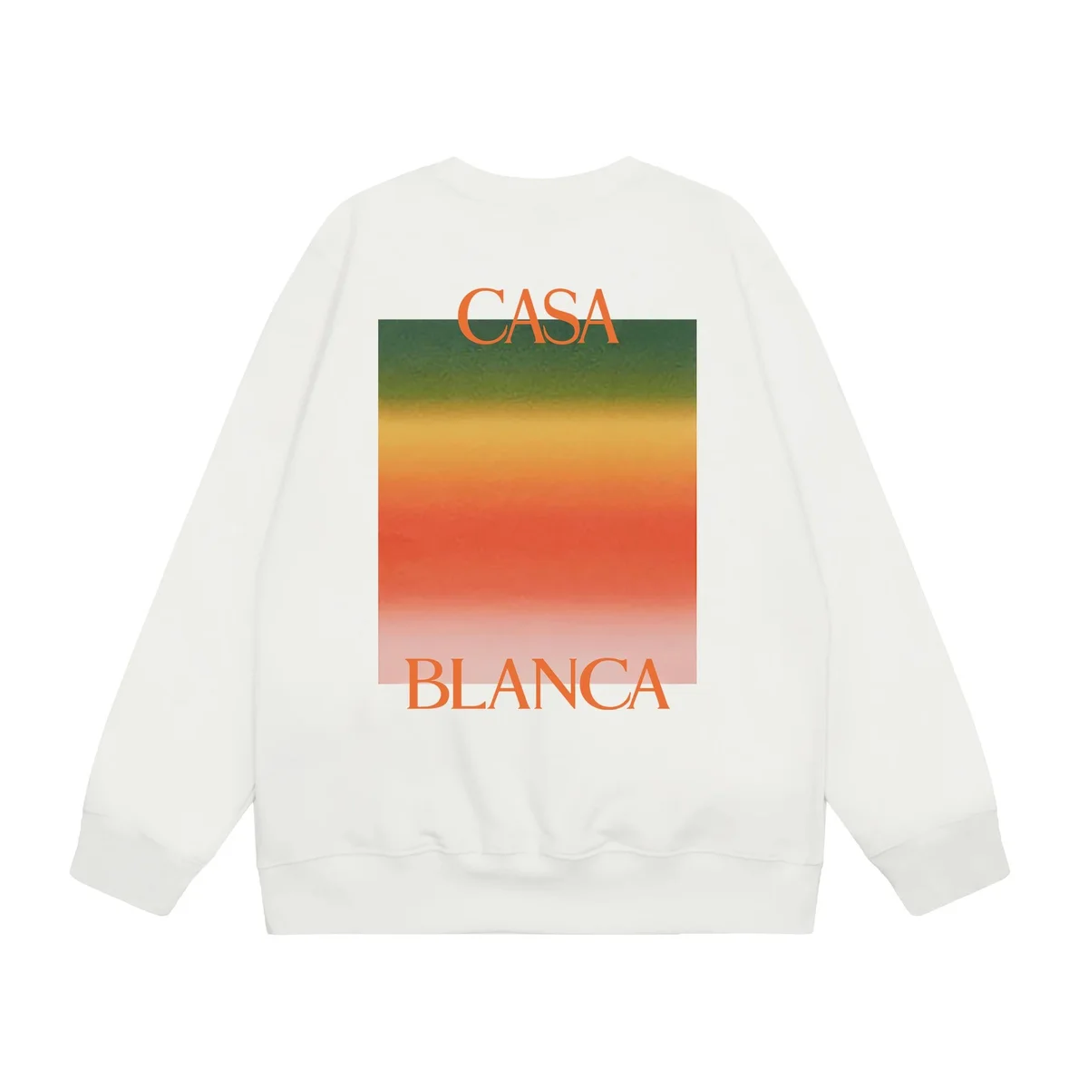 Other Gradient 'Casa Blanca' Print White Sweatshirt White - 1
