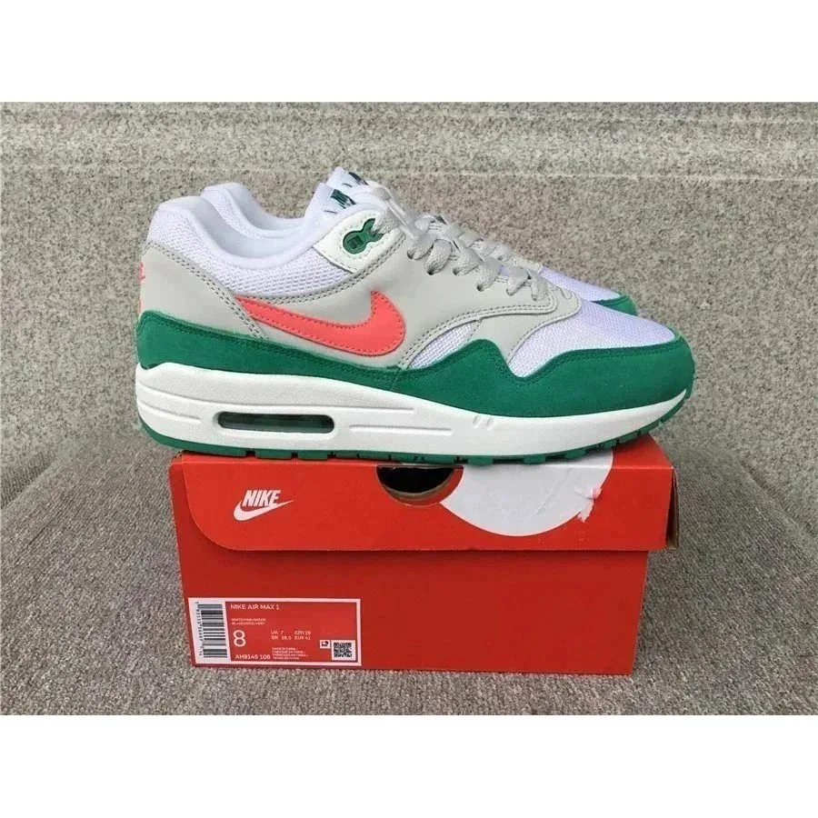 Nike Nike Air Max 1 Green/White/Grey/Pink Sneakers Multicolor