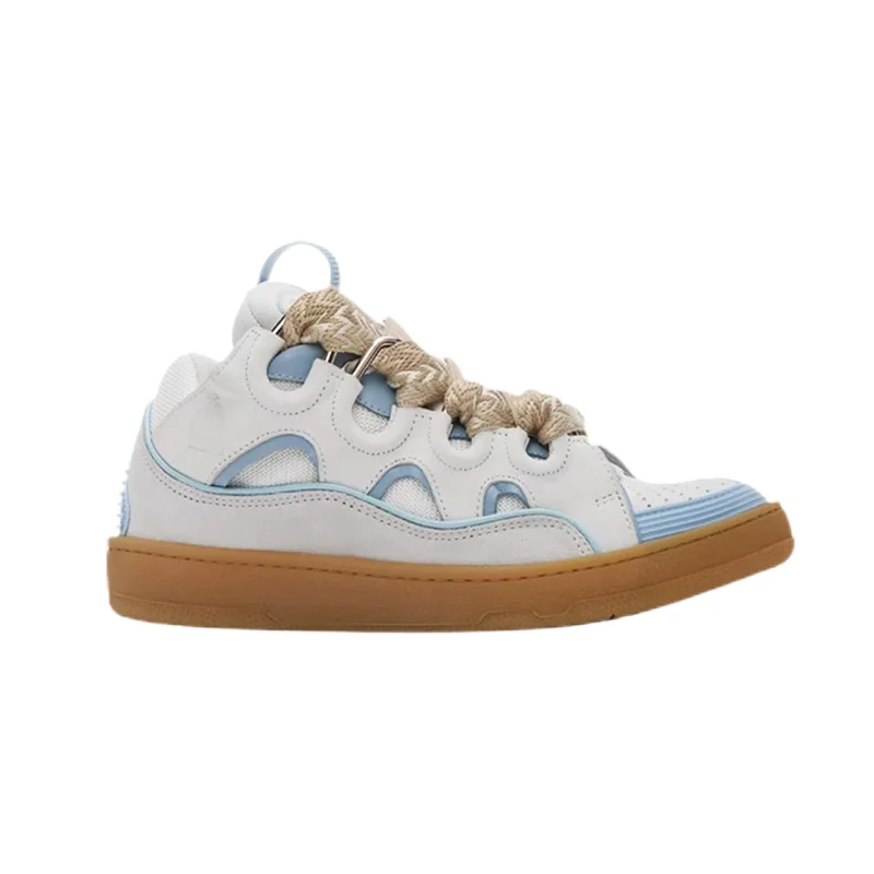 Maison Mihara Yasuhiro Maison Mihara Yasuhiro Miyake White/Blue/Gum Sneakers White