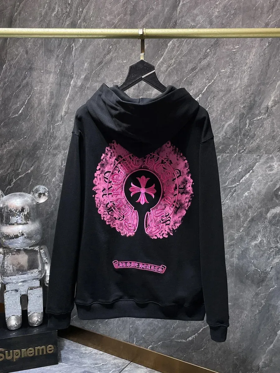 Chrome Hearts Chrome Hearts CH Cross Hoodie 8810 Black Black