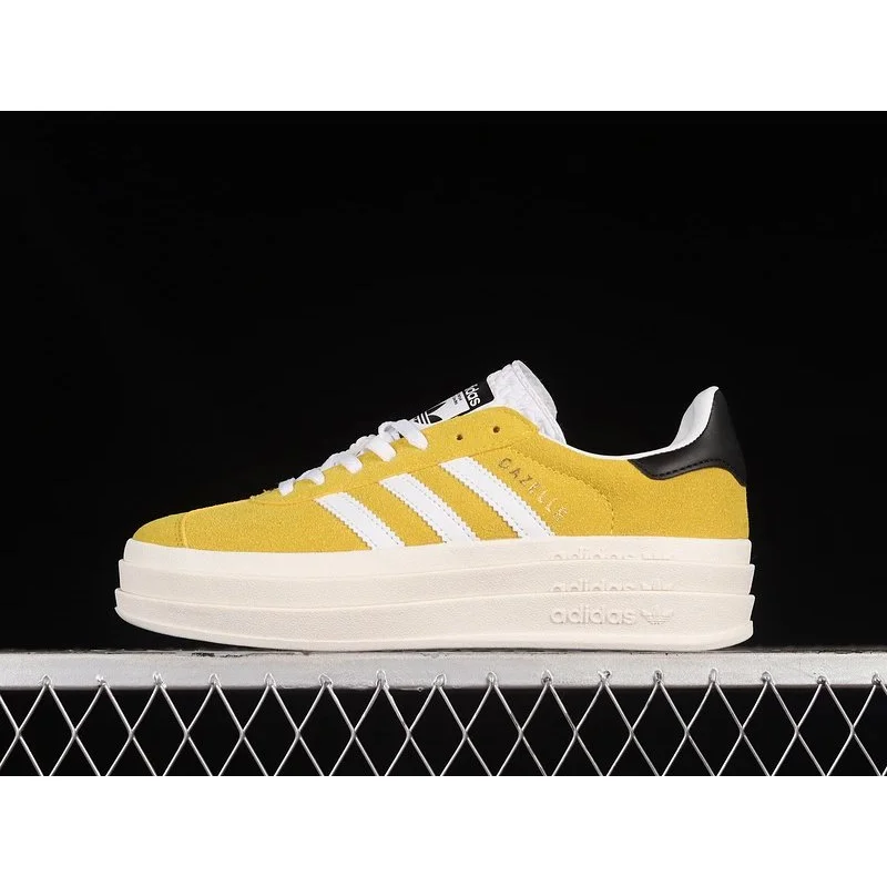 Adidas Adidas Gazelle Yellow White Sneakers Yellow - 1