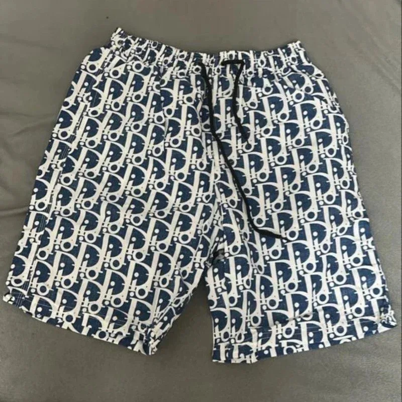 Dior Dior Classic Logo Shorts Navy/White Navy - 1